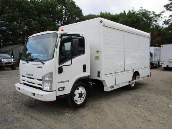 2012 Isuzu NPR HD 14 BEVERAGE TRUCK * ROLL UP SIDE DOORS - cars &... for sale in south amboy, VT – photo 3