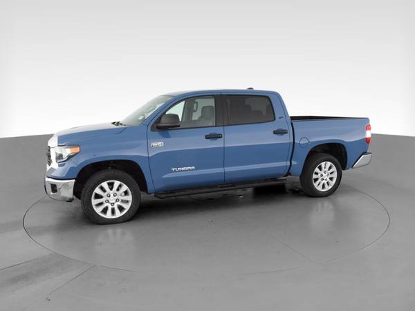 2020 Toyota Tundra CrewMax SR5 Pickup 4D 5 1/2 ft pickup Blue - -... for sale in Chaska, MN – photo 4