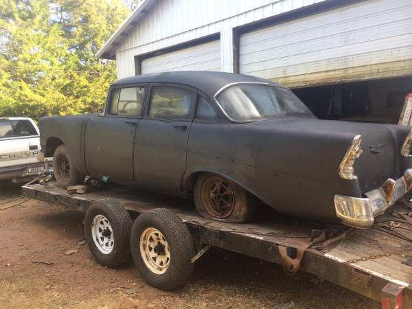 1956 chevy 4 dr.rat rod roller - cars & trucks - by owner - vehicle... for sale in danielsville ga30633, GA