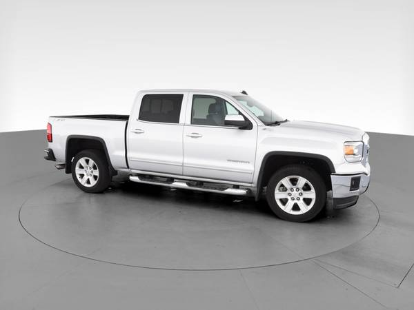 2015 GMC Sierra 1500 Crew Cab SLT Pickup 4D 5 3/4 ft pickup Silver -... for sale in Baltimore, MD – photo 14