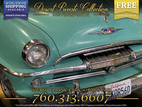 PRICE BREAK on this 1954 Plymouth Belvedere Original Paint ! Sedan -... for sale in Palm Desert , CA – photo 5
