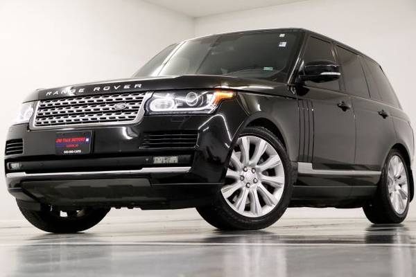 SLEEK Black RANGE ROVER 2015 Land Rover Supercharged 4WD SUV for sale in clinton, OK – photo 24