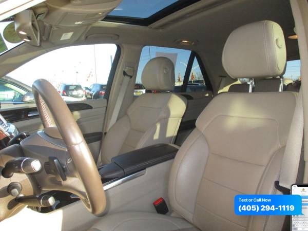 2013 Mercedes-Benz M-Class ML 350 4MATIC AWD 4dr SUV $0 Down WAC/... for sale in Oklahoma City, OK – photo 13