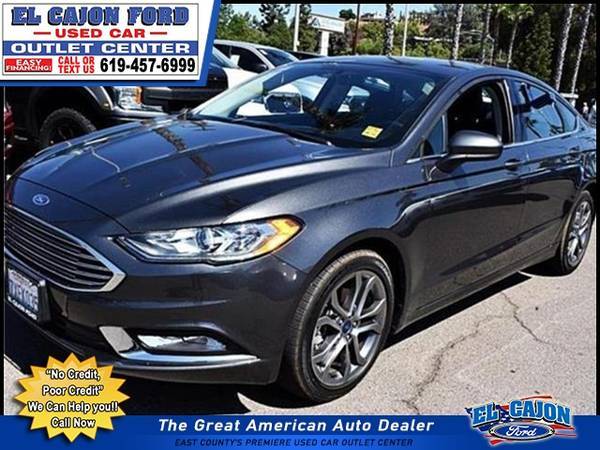 2017 Ford Fusion SE SEDAN EZ FINANCING-LOW DOWN! EL CAJON FORD for sale in Santee, CA – photo 2
