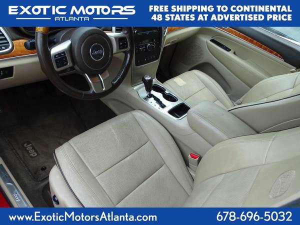 2011 Jeep Grand Cherokee Overland RED - - by for sale in Gainesville, GA – photo 21