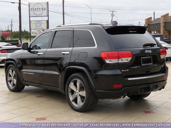 2014 Jeep Grand Cherokee Overland 4x4 Overland 4dr SUV - cars &... for sale in Tyler, TX – photo 4