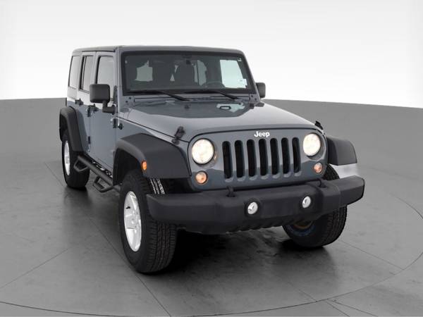 2015 Jeep Wrangler Unlimited Sport S SUV 4D suv Gray - FINANCE... for sale in Rochester , NY – photo 16