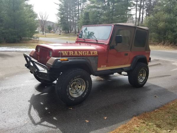 1988 Jeep YJ - No frame or body rust! Price Reduced! for sale in Wausau, WI – photo 3