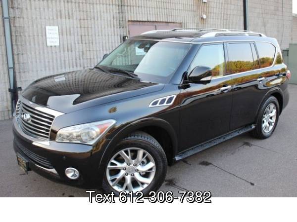 2011 INFINITI QX56 AWD LEATHER MOONROOF with - cars & trucks - by... for sale in Maplewood, MN – photo 14