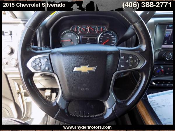 2015 Chevrolet Silverado LTZ, DURAMAX,, LOADED, WHEELS, 1 OWNER for sale in Belgrade, MT – photo 12