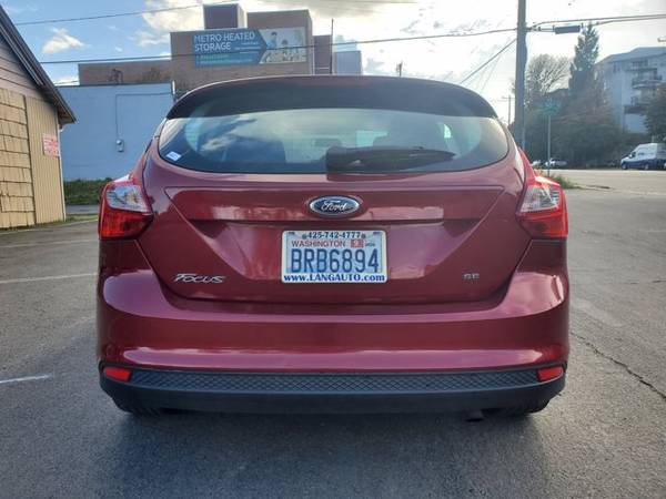 2014 Ford Focus 5dr HB SE - 77K MILES - - by dealer for sale in Seattle, WA – photo 5