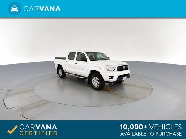 2013 Toyota Tacoma Double Cab PreRunner Pickup 4D 5 ft pickup WHITE - for sale in Chicago, IL – photo 9