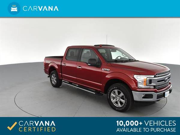 2018 Ford F150 SuperCrew Cab XL Pickup 4D 5 1/2 ft pickup Dk. Red - for sale in Baltimore, MD – photo 9