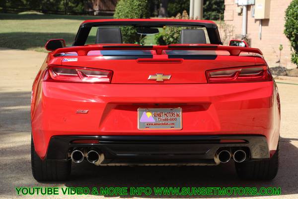 2016 CHEVROLET CAMARO 2SS CONVERTIBLE 13K MILES V8 LOADED SEE VIDEO for sale in Milan, TN – photo 6