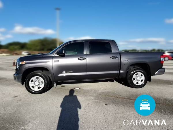 2018 Toyota Tundra CrewMax SR5 Pickup 4D 5 1/2 ft pickup Gray - -... for sale in Springfield, IL – photo 4