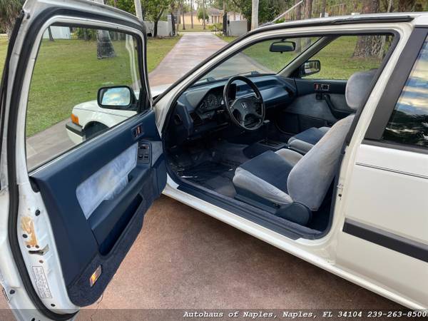 1986 Honda Accord LX-i Coupe - 1-Owner, Always Garaged, Excellent Ma for sale in Naples, FL – photo 10