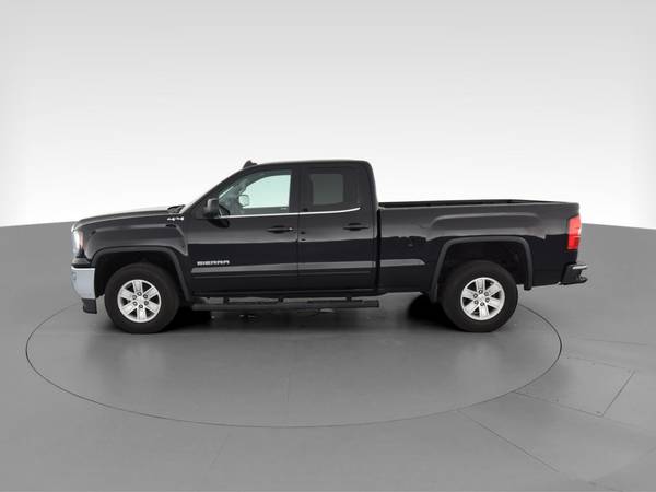 2016 GMC Sierra 1500 Double Cab SLE Pickup 4D 6 1/2 ft pickup Black... for sale in Arlington, District Of Columbia – photo 5