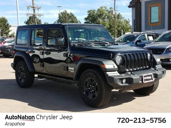 2018 Jeep Wrangler Unlimited Sport 4x4 4WD Four Wheel SKU:JW198305 for sale in Englewood, CO – photo 3
