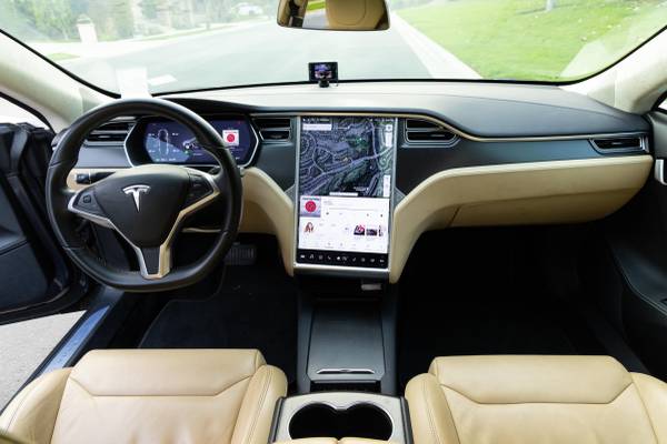 2017 Tesla Model S 100D AWD Long Range (335 miles! Gray/Tan - cars for sale in San Clemente, CA – photo 9