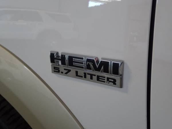 2011 RAM 1500 4WD Crew Cab 140.5 Laramie Longhorn Edition, White for sale in Gretna, KS – photo 6