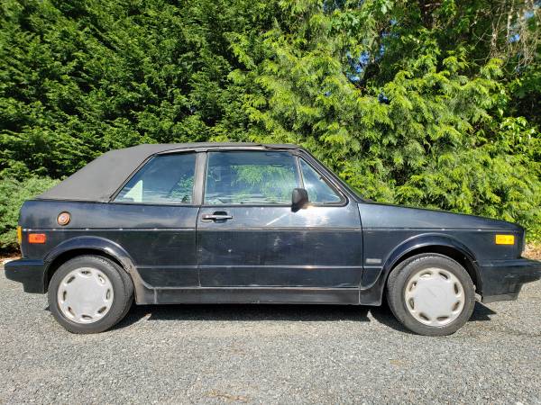 1989 VW Cabriolet 164K original miles Runs Strong - cars & for sale in Snohomish, WA – photo 3