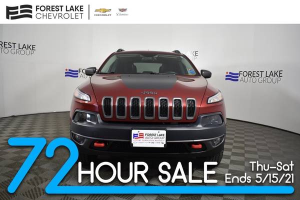 2015 Jeep Cherokee 4x4 4WD Trailhawk SUV - - by dealer for sale in Forest Lake, MN – photo 2