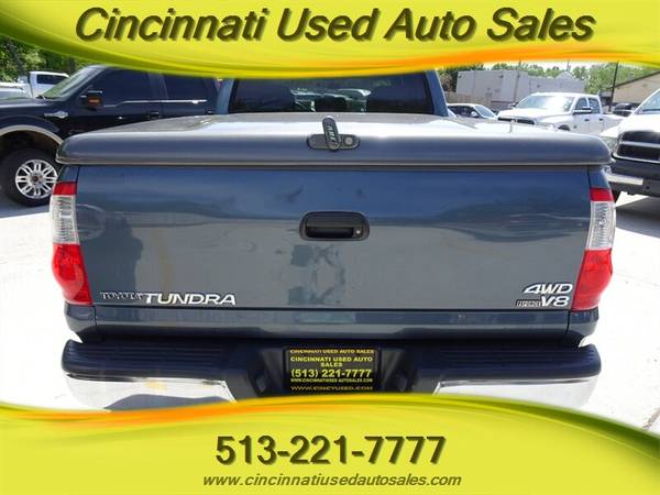 2005 Toyota Tundra SR5 Double Cab V8 4X4 - - by dealer for sale in Cincinnati, OH – photo 5