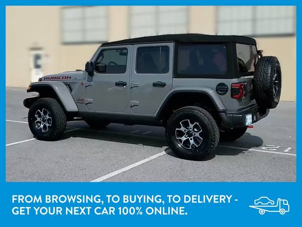 2019 Jeep Wrangler Unlimited Rubicon Sport Utility 4D suv Gray for sale in Appleton, WI – photo 5