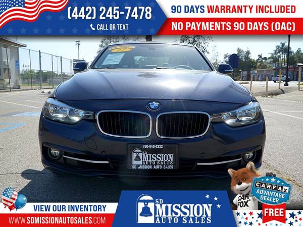 2017 BMW 3 Series FOR ONLY 360/mo! - - by dealer for sale in Vista, CA – photo 4