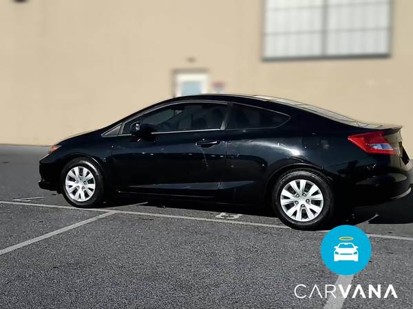 2012 Honda Civic LX Coupe 2D coupe Black - FINANCE ONLINE - cars &... for sale in irving, TX – photo 6