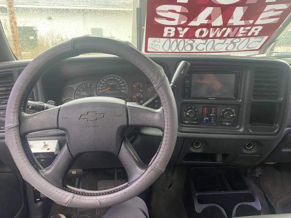 06 Chevy Silvererado 1500 LT - ext cab 4x4 - Fisher Minuteman plow -... for sale in Newton, MA – photo 3