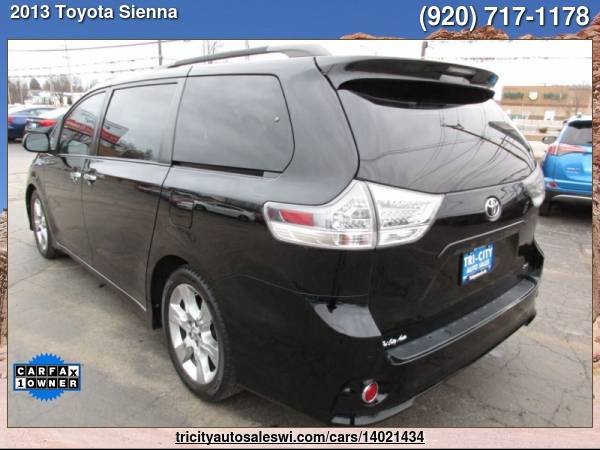 2013 TOYOTA SIENNA SE 8 PASSENGER 4DR MINI VAN Family owned since for sale in MENASHA, WI – photo 3