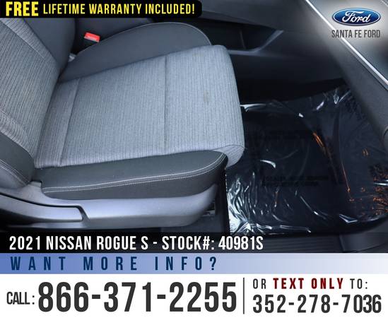 2021 NISSAN ROGUE S Touchscreen, Push to Start, Backup Camera for sale in Alachua, FL – photo 21