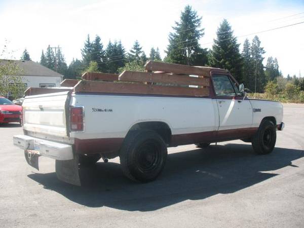 1984 Dodge Pickup D-100 Sweptline - cars & trucks - by dealer -... for sale in Roy, WA – photo 10