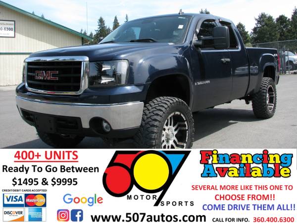 2007 GMC Sierra 1500 4WD Ext Cab 143 5 SLE2 - - by for sale in Roy, WA – photo 2