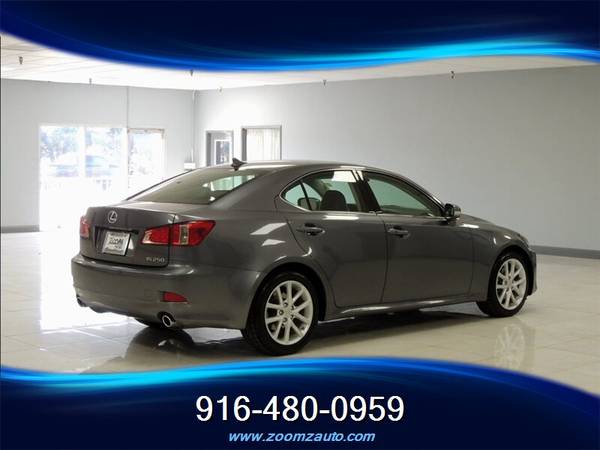 2012 Lexus IS 250 4 Door Leather Well Maintained Clean Carfax for sale in Sacramento , CA – photo 7