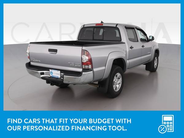 2015 Toyota Tacoma Double Cab PreRunner Pickup 4D 5 ft pickup Silver for sale in irving, TX – photo 8