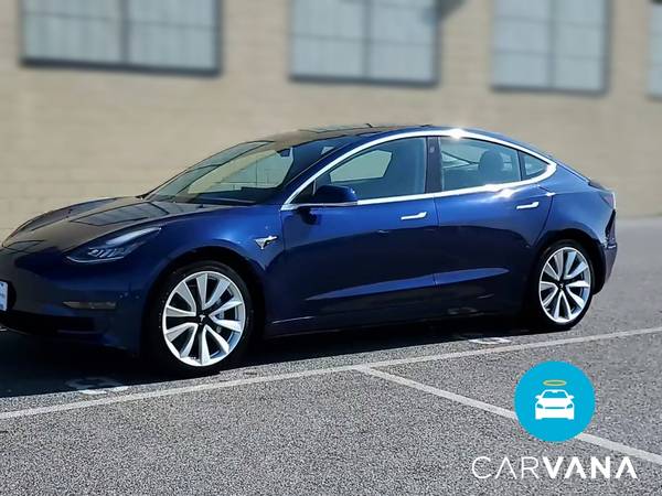 2019 Tesla Model 3 Standard Range Plus Sedan 4D sedan Blue - FINANCE... for sale in Spring Hill, FL – photo 3