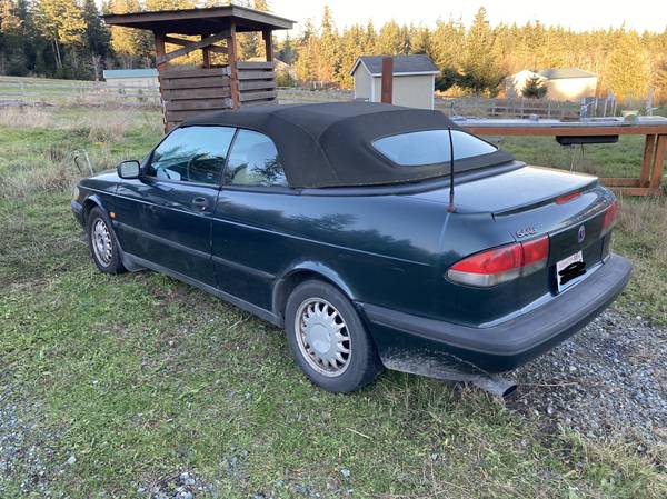 1995 Saab 900s Project Car - cars & trucks - by owner - vehicle... for sale in Langley, WA – photo 2