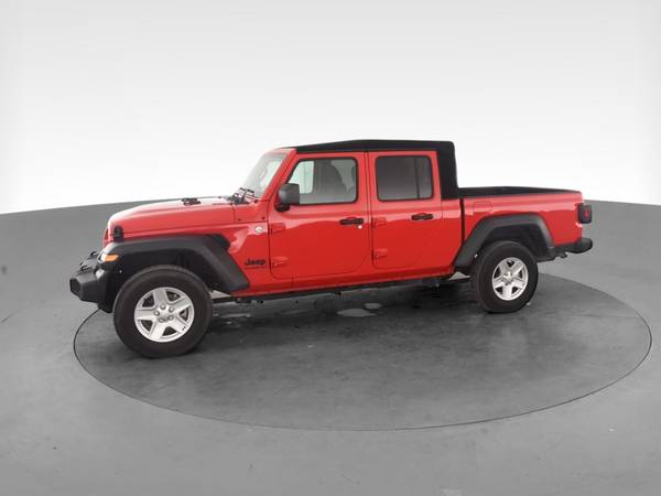2020 Jeep Gladiator Sport S Pickup 4D 5 ft pickup Red - FINANCE... for sale in Arlington, District Of Columbia – photo 4