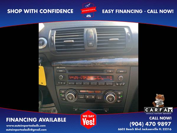 2008 BMW 1 Series - Financing Available! - cars & trucks - by dealer... for sale in Jacksonville, FL – photo 17