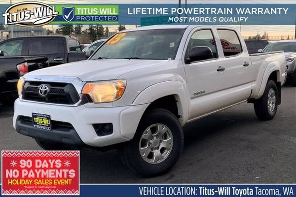2013 Toyota Tacoma 4x4 4WD Truck SR5 Crew Cab - cars & trucks - by... for sale in Tacoma, WA – photo 12