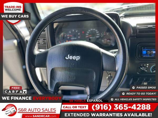 2006 Jeep Wrangler SE Sport Utility 2D 2 D 2-D PRICED TO SELL! for sale in Sacramento , CA – photo 11