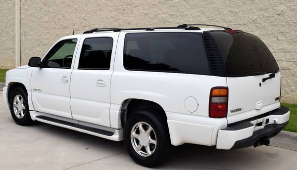 Frost White 2003 GMC Yukon Denali XL - NC Truck - All Service for sale in Raleigh, NC – photo 3
