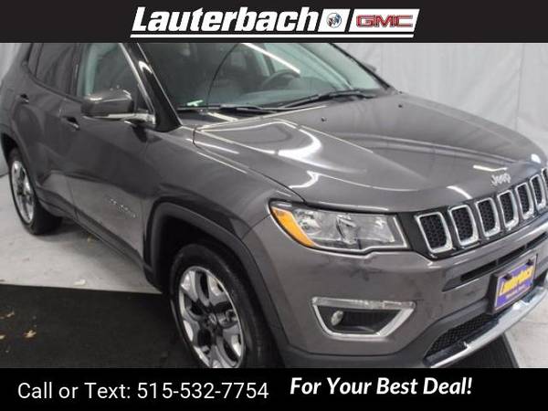 2019 Jeep Compass Limited suv Gray - - by dealer for sale in Other, IA