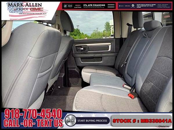 2016 RAM 1500 4WD Crew Cab 5 7 Ft Box Big Horn TRUCK - LOW DOWN! for sale in Tulsa, OK – photo 16