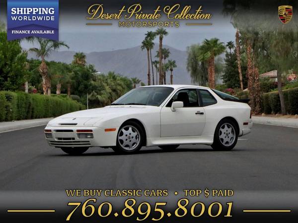 1987 Porsche 944 Turbo 5 Speed Coupe - VALUE PRICED TO SELL! for sale in Palm Desert , CA