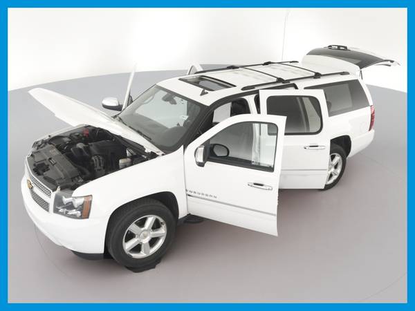 2014 Chevy Chevrolet Suburban 1500 LTZ Sport Utility 4D suv White for sale in Worcester, MA – photo 15