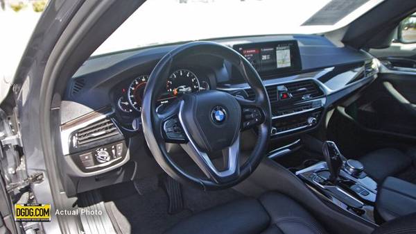 2017 BMW 5 Series 530i sedan Bluestone Metallic - - by for sale in San Jose, CA – photo 4