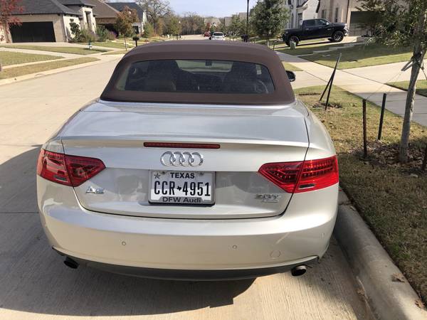 2013 Audi A5 Convertible - cars & trucks - by owner - vehicle... for sale in Argyle, TX – photo 3